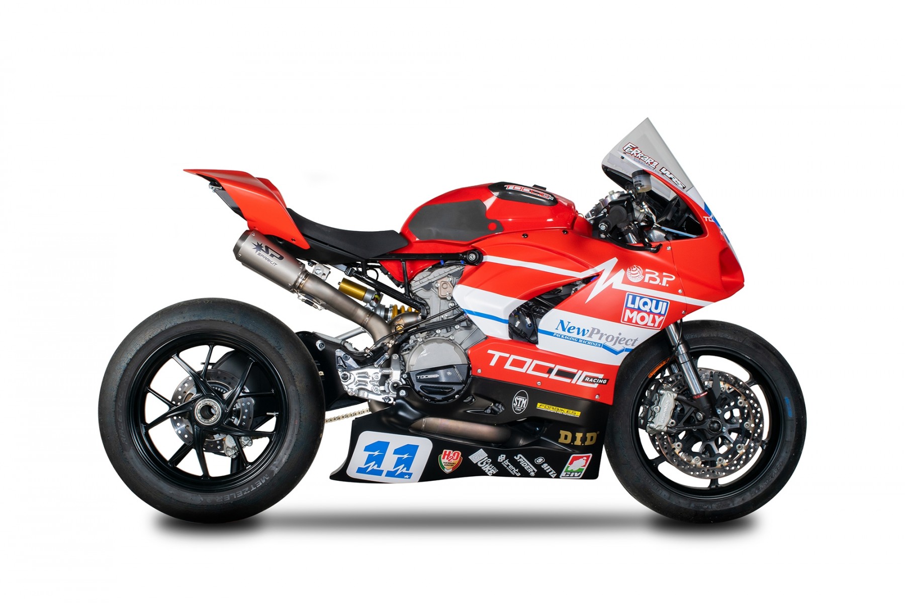 Ligne Spark full titane silencieux MOTO GP pour Ducati Panigale V2 / 959  (GDU8833T)