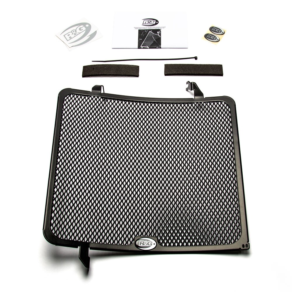 Grille de protection de radiateur R&G pour Triumph Street Triple 765 2017-2022 (RAD0219BK)