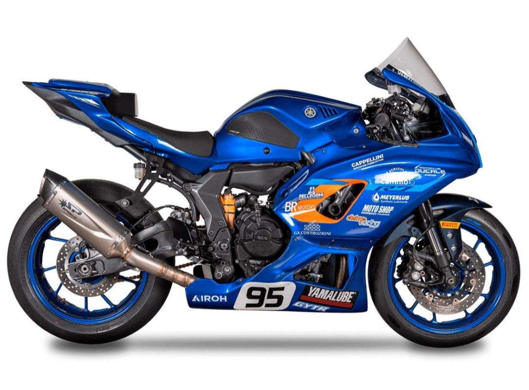 Ligne complète titane SPARK FORCE EVO Yamaha R7 2021-2025 (GYA8896T)