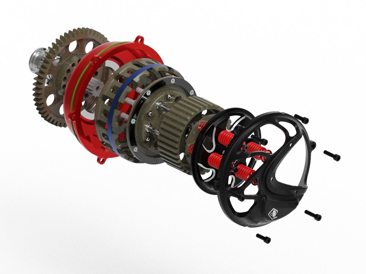 KIT DE TRANSFORMATION D'EMBRAYAGE À SEC DUCABIKE PANIGALE V4 2018-2025 (KMSF02)