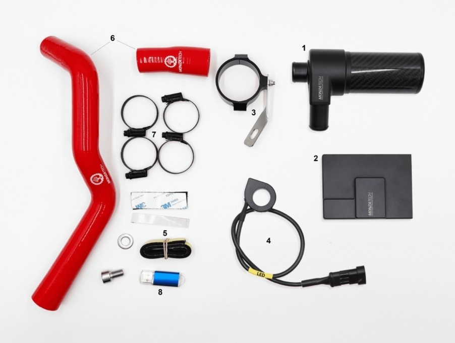 KIT REFROIDISSEMENT MONZATECH PANIGALE V4 2025-2026 (MT-K-DPV425)