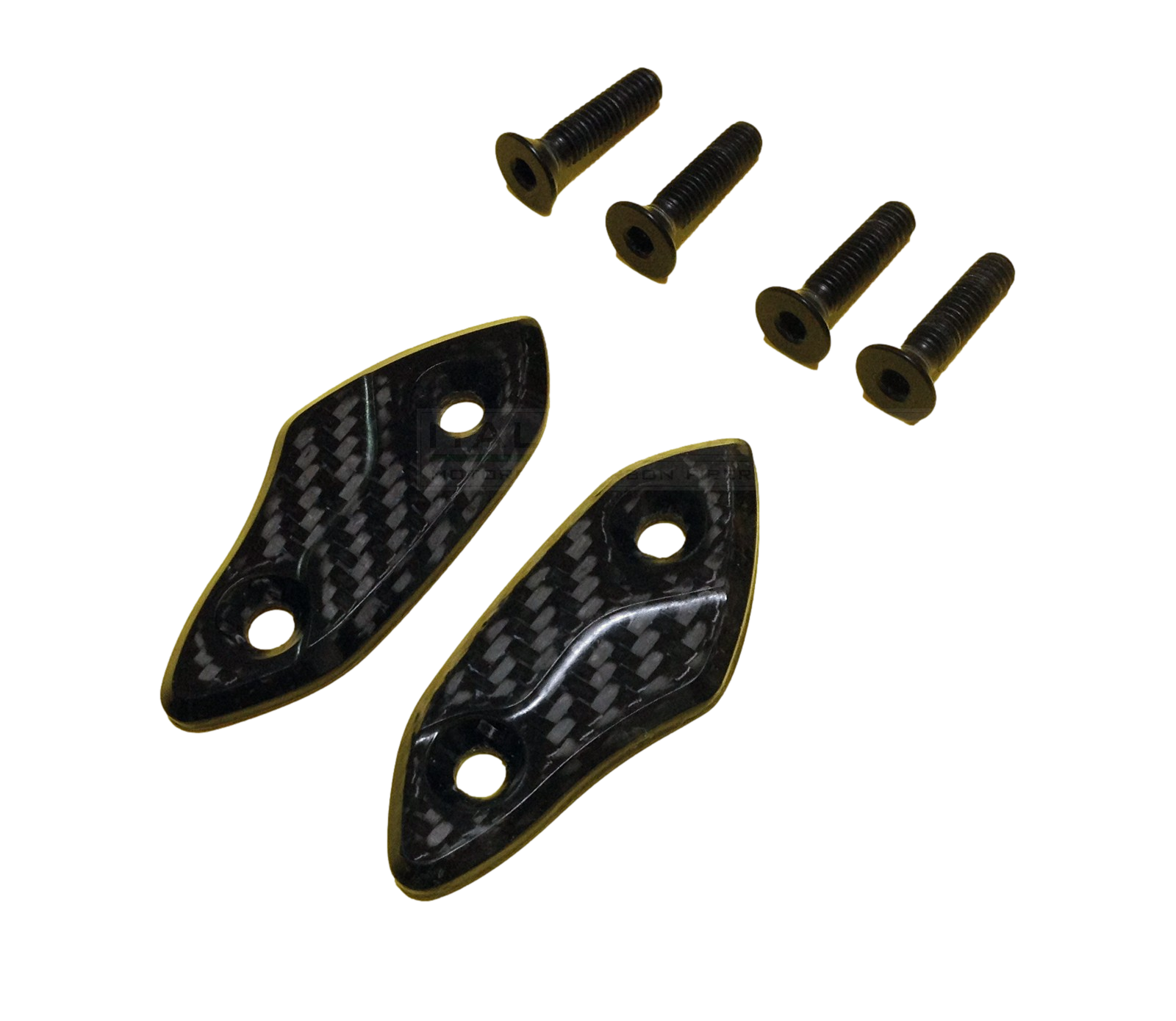 Obturateurs de rétroviseurs en carbone pour Aprilia RS 660