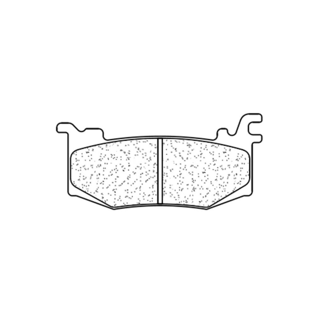 Plaquettes de frein CL BRAKES métal fritté pour Brembo HYPURE (1282C60)