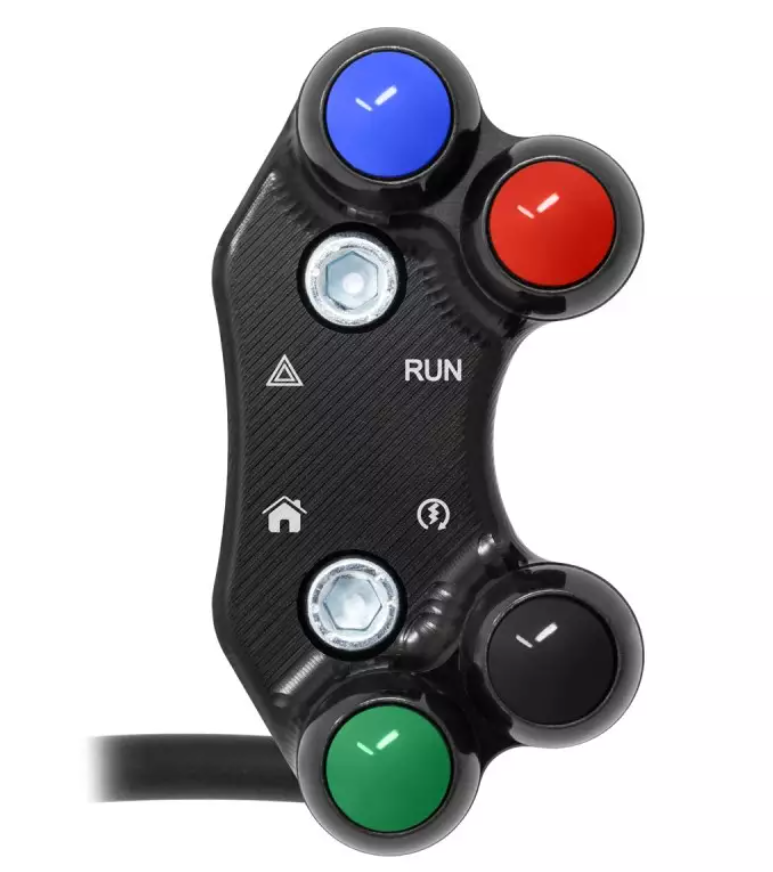 Commodo droit jetprime pour Triumph Street Triple 765 RS/MOTO2 2017-2024