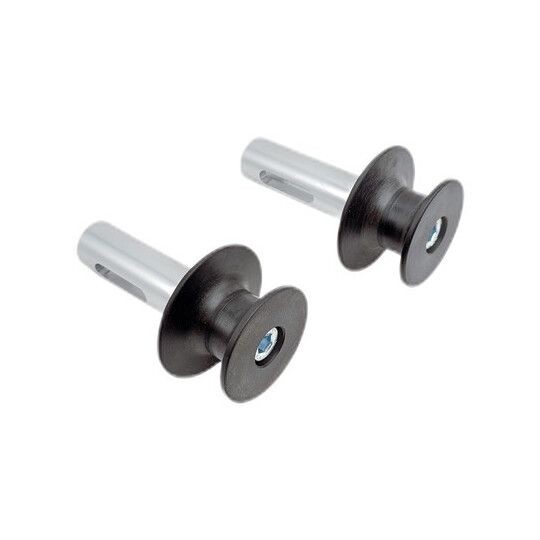 Béquille arrière LighTech RSS005R en acier inoxydable avec rouleaux (RSS005R)