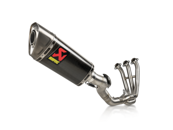Ligne d'échappement racing inox/carbone Akrapovic Tracer 9/Tracer 9 GT/Tracer 9 GT+ 2021-2026 (S-Y9R20-APC)