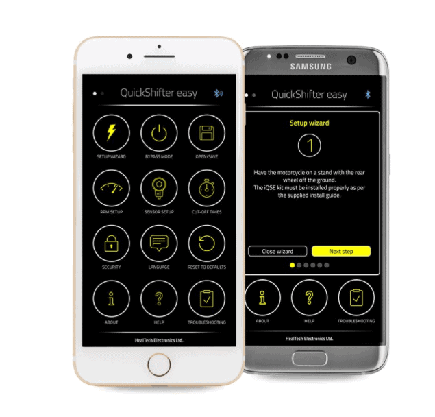 SHIFTER HEALTECH EASY IQSE-1 POUR DUCATI MONSTER 821 2014-2023 