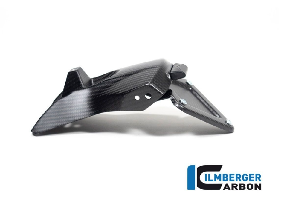 Support de plaque en carbone Ilmberger pour RSV4 et Tuono V4 2021>2024