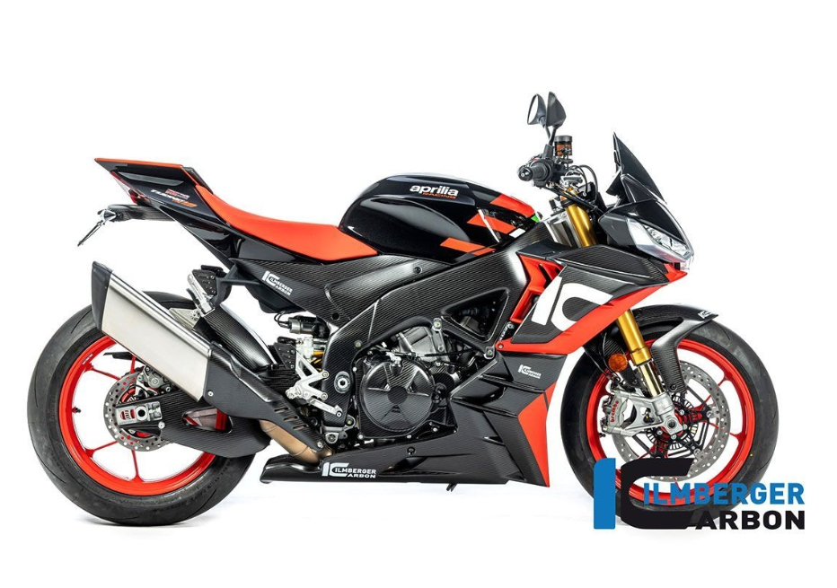 Garde boue en carbone Ilmberger pour RSV4 et Tuono V4 2021>2024