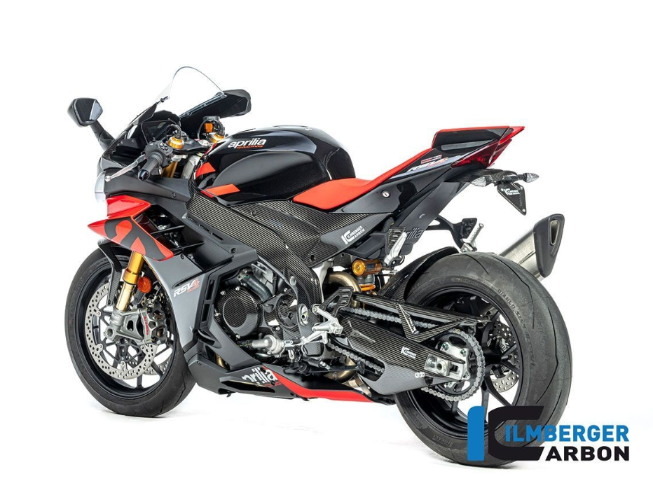 Garde boue en carbone Ilmberger pour RSV4 et Tuono V4 2021>2024