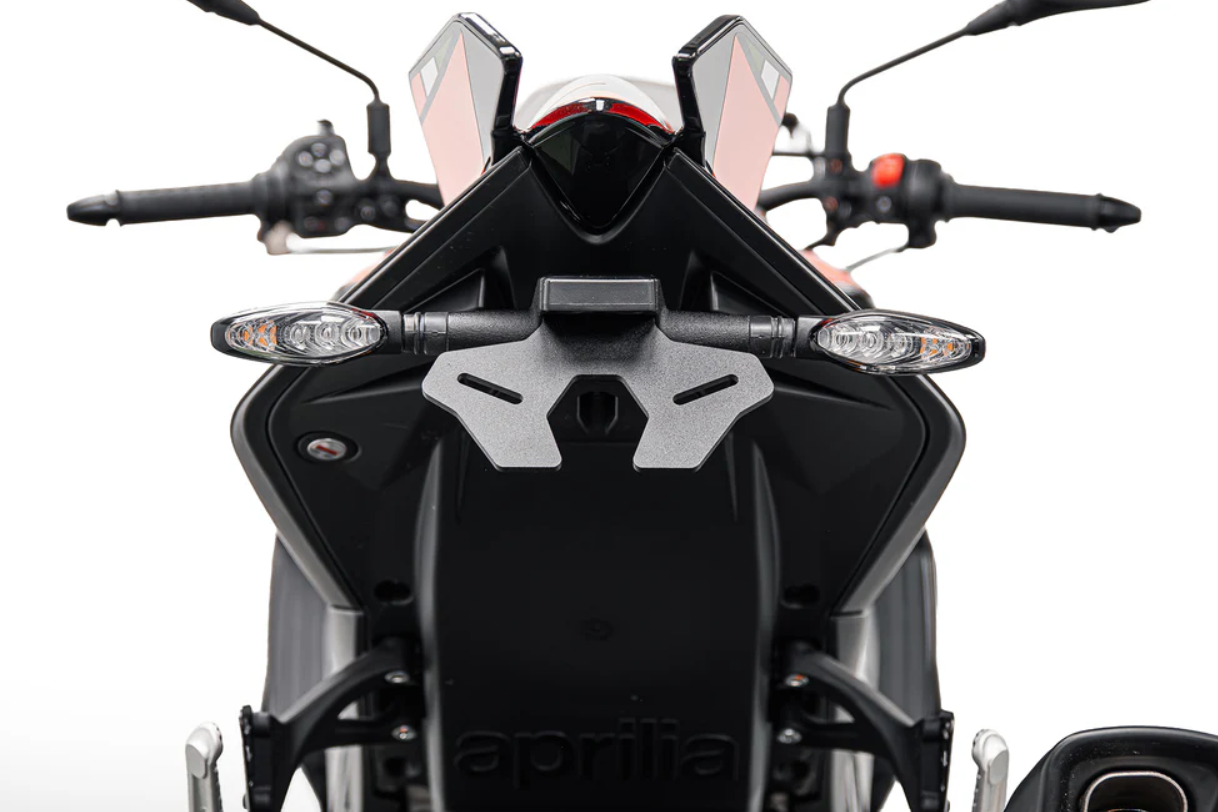 Support de plaque Evotech pour Aprilia TUONO V4 2025-2026 et RSV4 2025-2026 ()