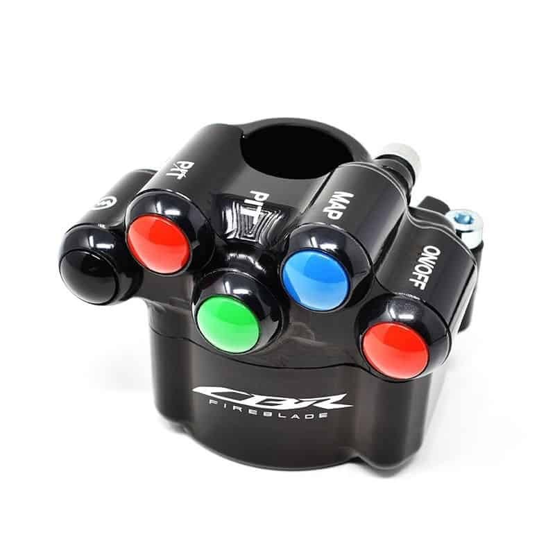 Poignée de gaz avec boutons pour Honda CBR 1000 RR-R 20-24 (ACC027)