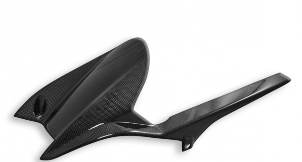 GARDE BOUE ARRIERE CARBONE POUR TRIUMPH 765 (CRB89L)