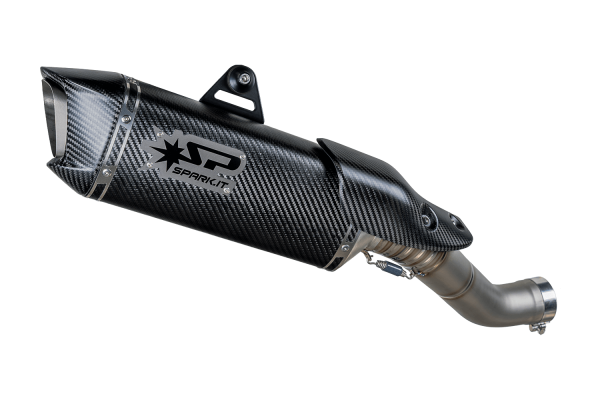 Demi-Ligne Spark Force EVO carbone RSV4 2017-2024,Tuono V4 2017-2025 (GAP0408)
