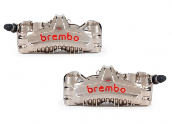 PAIRE ÉTRIER BREMBO GP4-MS ENTRAXE 100MM new version (220D60050)