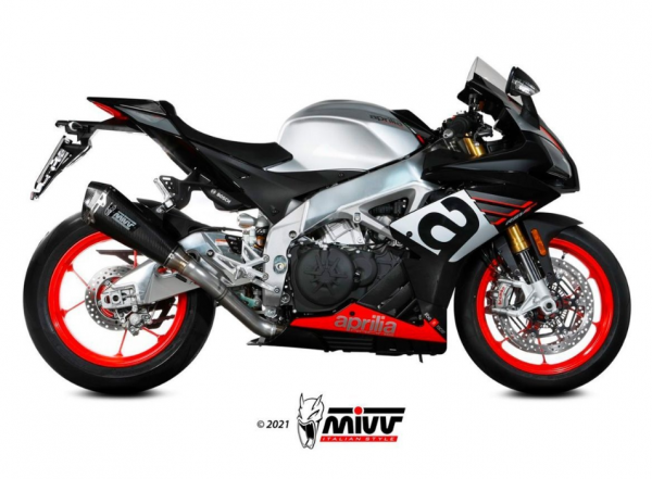 Demi ligne MIVV Delta race carbone RSV4 2017-2020 (A.016.LDRC)