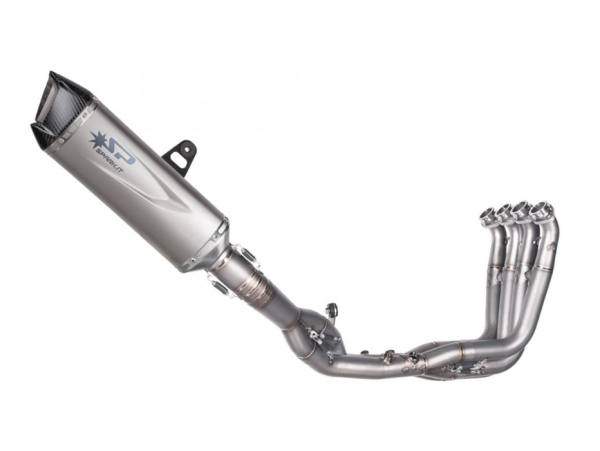 Ligne complète inox silencieux FORCE EVO SPARK S1000RR 2019-2025, S1000R, M1000R, M1000RR 2021-2024 (GBM8824T)