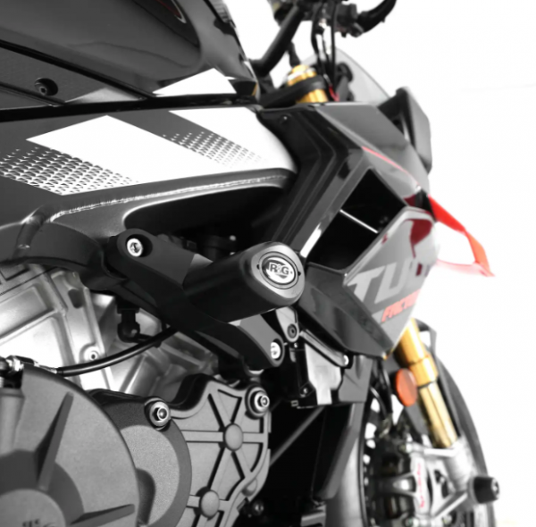 Kit tampons de protection AERO R&G Racing RSV4 2009-2020, TUONO V4 2011-2026 (CP0257BL)