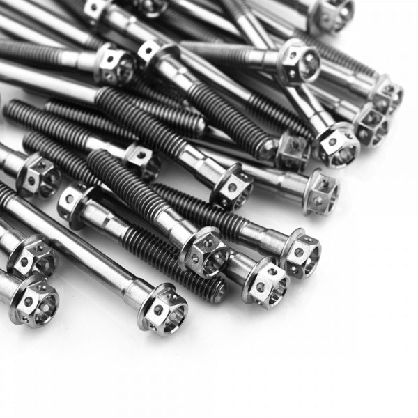 Kit de visserie moteur percé en inox pour Yamaha R1 2025-2025