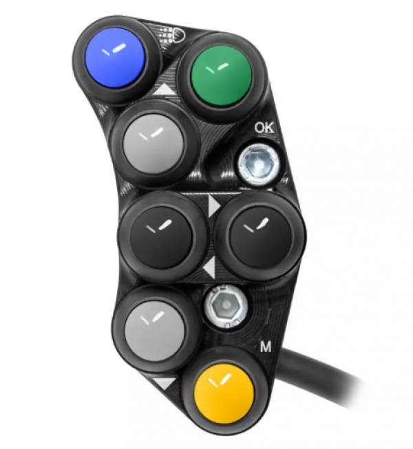 Commodo racing gauche STREET TRIPLE 765 /RS /MOTO2 2017-2024 (JP PSR TR039)