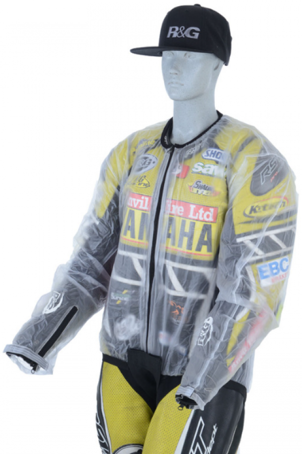 Veste imperméable R&G RACING Racing transparente