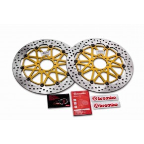 DISQUES BREMBO SUPERSPORT 320MM ZX10R 2008>2015 (208973722)