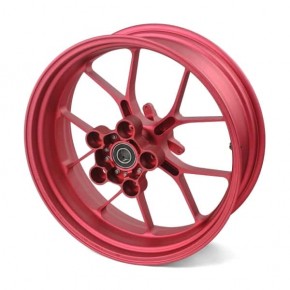 Paire de roues alu forgées rouge Aprilia RSV4 2015>2024