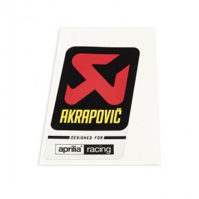 Sticker Akrapovic Aprilia racing (606712M)