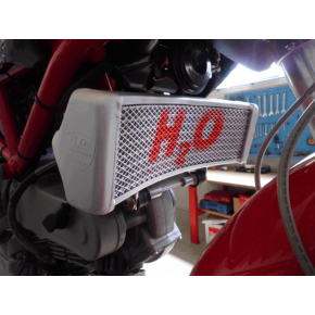 Radiateur huile majoré H2O pour Ducati MONSTER S2R 1000 (102)