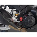 Platines de déport pour repose pied d'origine Aprilia RSV4 2017-2026 (PAC07D)