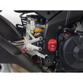 Platines de déport pour repose pied d'origine Aprilia RSV4 2017-2026 (PAC07D)
