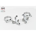 SUPPORT DE GARDE-BOUE MOBILE PANIGALE V4 2025-2026 (Fourches Showa)