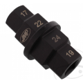 Multi-douilles pour axe de roue 17/19/22/24mm