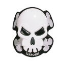 Sliders de genou OXFORD Skull blanc