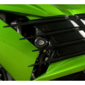 Tampons de protection R&G RACING noir Kawasaki ZZR1400 (CP0311BL)