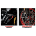 Pack Kit Aerodynamic avec Ailerons et Prise d'air Carbone pour Aprilia RSV4