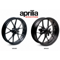 PAIRE DE ROUES ALU FORGÉE NOIRE APRILIA RSV4 2015>2026