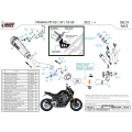 Ligne complète MIVV Delta Race carbone Yamaha MT-09/SP 2021-2023 (Y.066.LDRC)