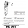 AMORTISSEUR OHLINS TTX-GP PANIGALE V4 2025 (DU568)