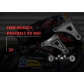 Basculeur de suspension  + bielette de réglage Spider pour Ducati Panigale V2  (90.D205)