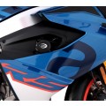 Tampons de protection AERO racing noirs R&G Racing RS660 2020-2026 (CP0510BL)