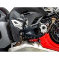 Commandes reculées réglables DBK Ducati Panigale V4, V4s 2025 (PRV402)