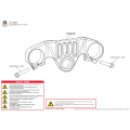 Té de fourche supérieur Bonamici RSV4 1100 2019-2026 (PSA1R)