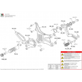 COMMANDES RECULÉES BONAMICI HONDA CBR600RR 2024 (HO18)