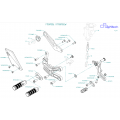 Commandes reculées LIGHTECH Aprilia RSV4 2017>2024